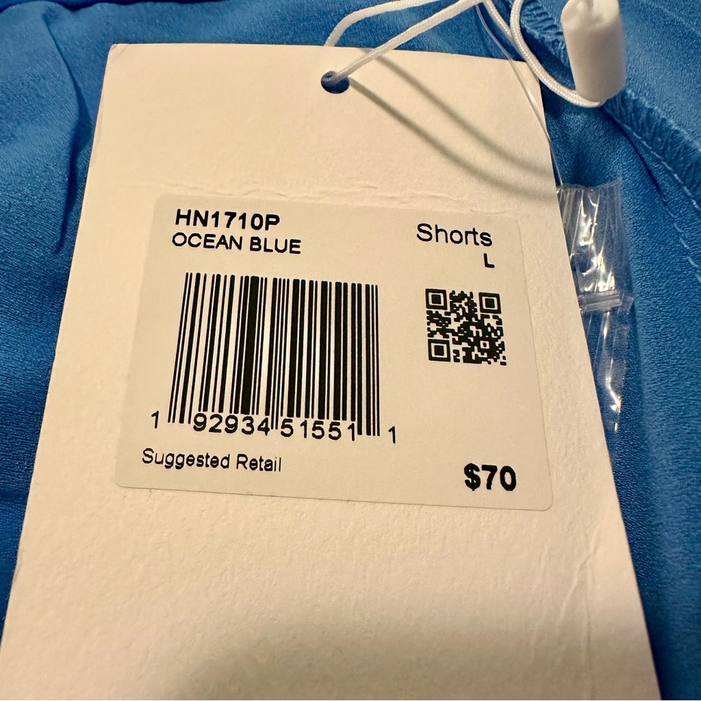 Endless Rose Bright Blue High Waist Shorts - Picture 9 of 12